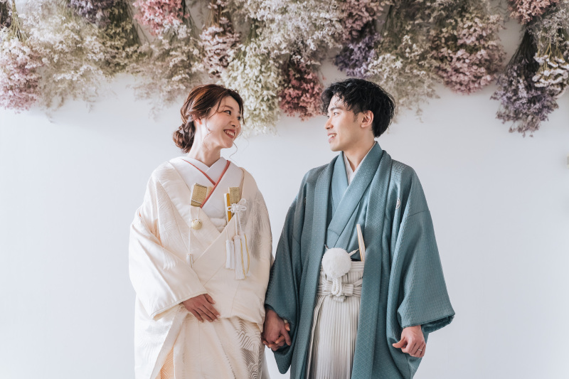 おふたりらしいカラーを