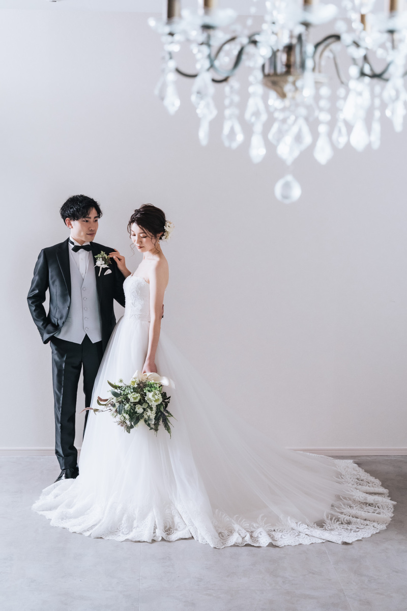 シャンデリアとおふたり。