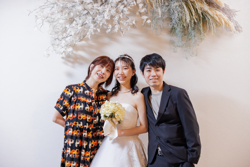 ご新婦様のご家族と