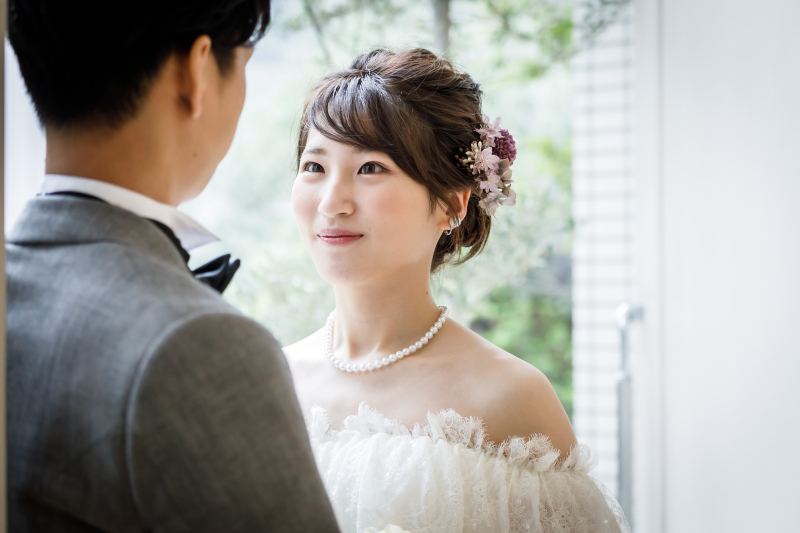 新郎様ごしショット