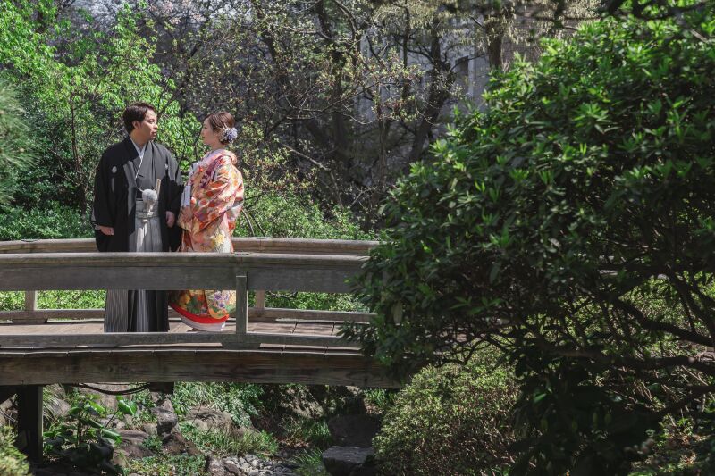 橋を使ったショット