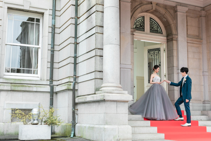 <洋装>高輪庭園&貴賓館+<和装>スタジオプラン