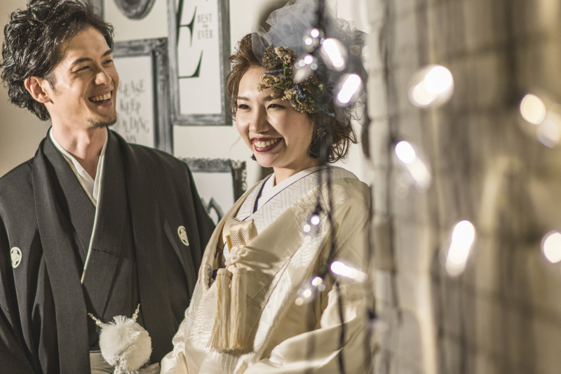 夕方雰囲気の写真を