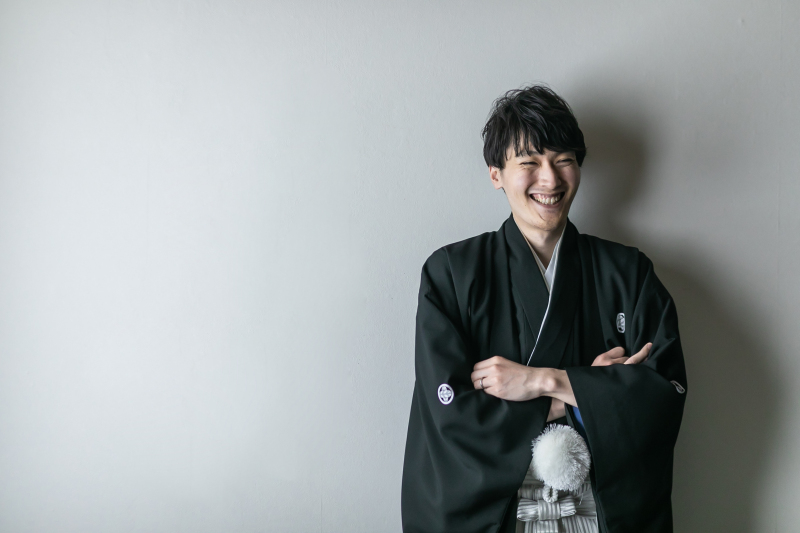 新郎様ソロショット