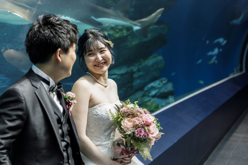 新郎様ごしショット