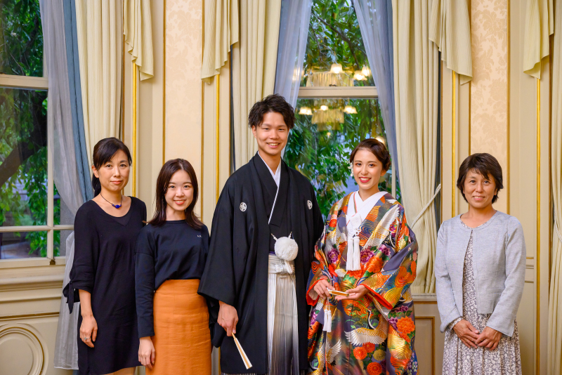 結びにみんなでも撮影を忘れずに