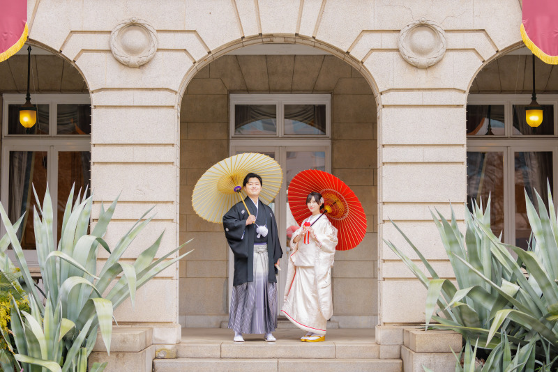 【和装】貴賓館&庭園でしっとり和装撮影