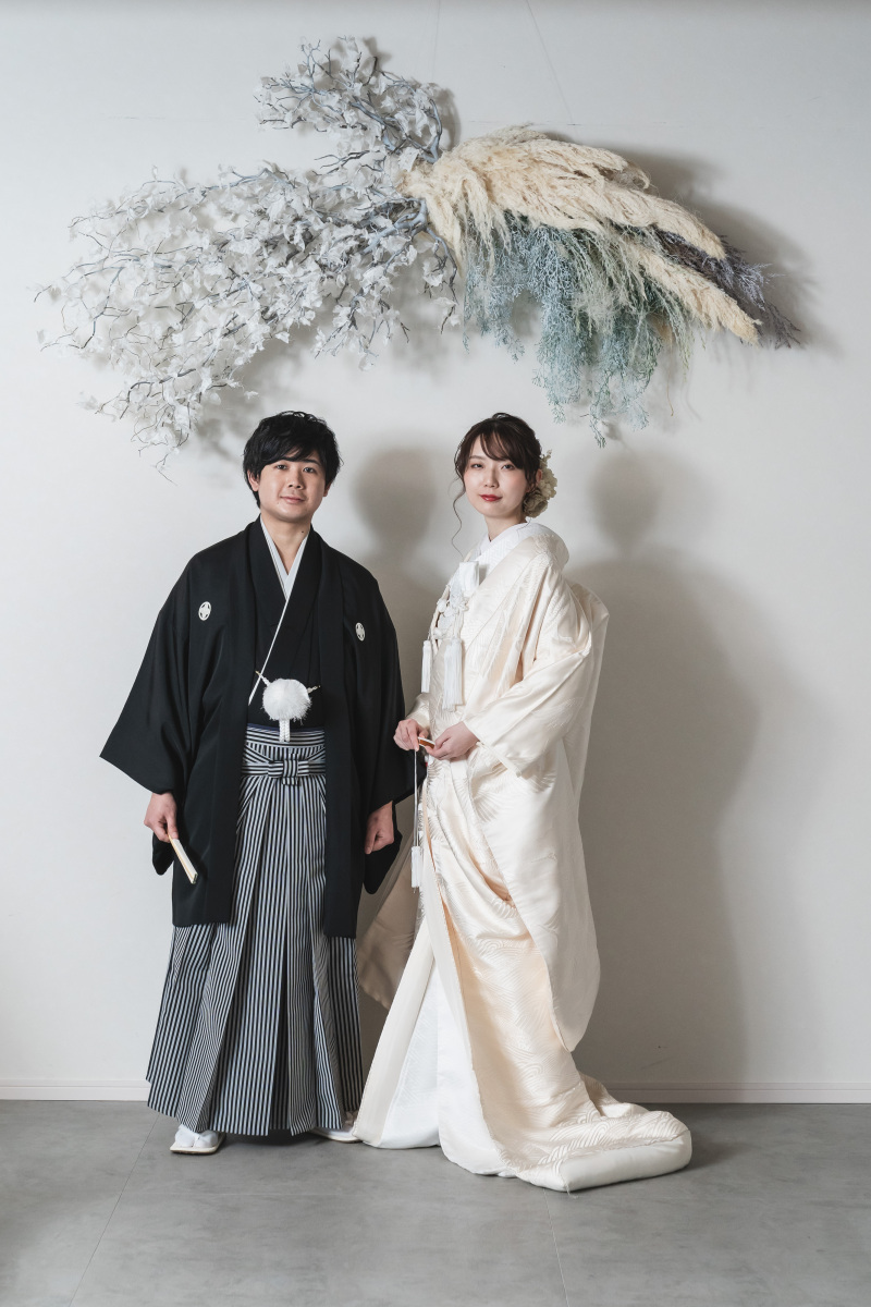 かっちりショットも！