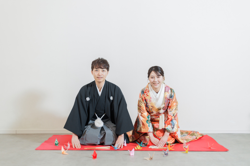 お辞儀ショット