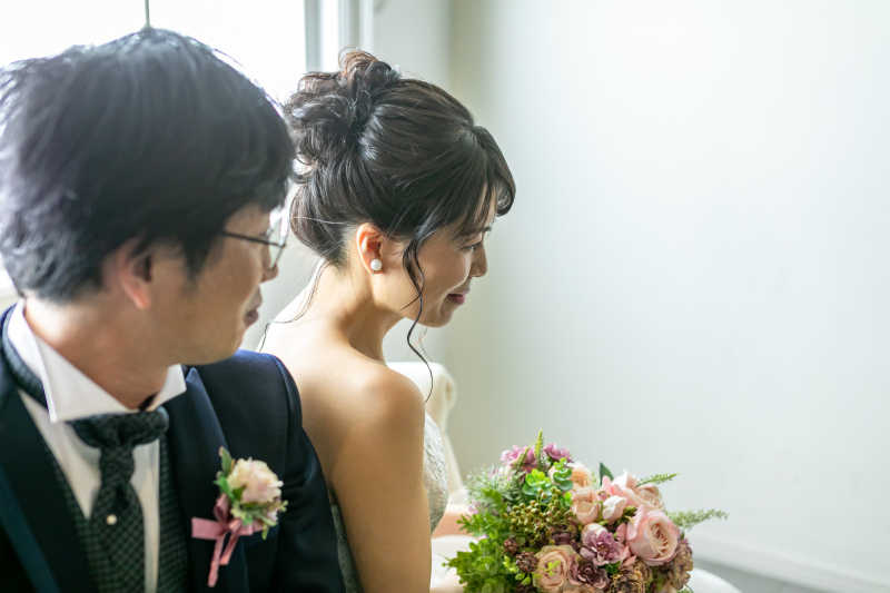 横からのショット