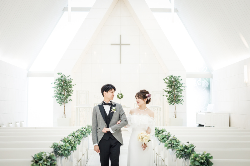 洋装チャペル館内プランのご紹介♪