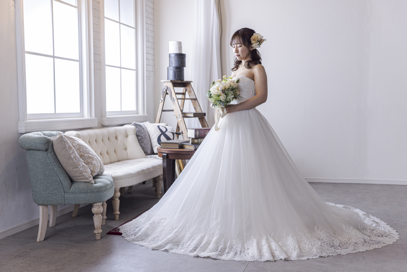 ご新婦様のソロショット