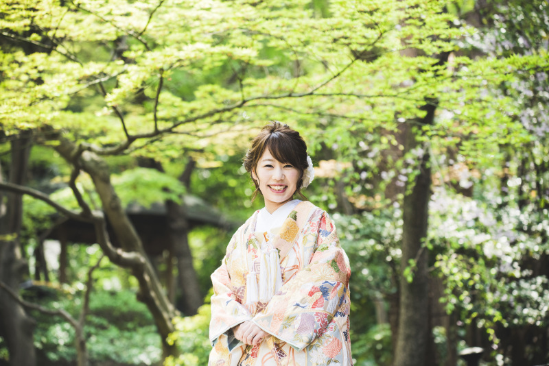 SWITCH東京（品川プリンスホテル内）_庭園で撮影できる