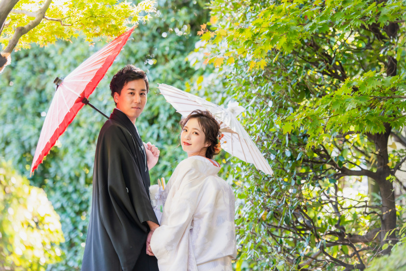 SWITCH東京（品川プリンスホテル内）_庭園で撮影できる