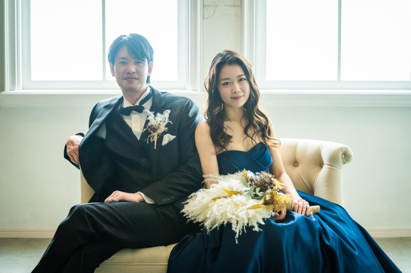 《洋装スタジオ》予算重視の方必見★撮影+衣装+美容+データ付きの充実内容◎