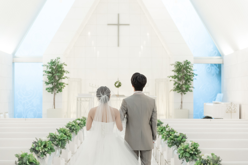 《洋装チャペル+館内》2スポット撮影*撮影+衣装+美容+データ付き◎