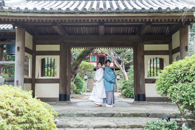 《庭園&貴賓館/和装ロケーションフォト》約100年の歴史を刻む邸宅・貴賓館で贅沢な撮影を*撮影+衣装+美容+データ付き◎平日限定