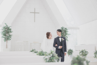 《洋装チャペル＋館内》2スポット撮影＊撮影＋衣装＋美容＋全データ付き◎