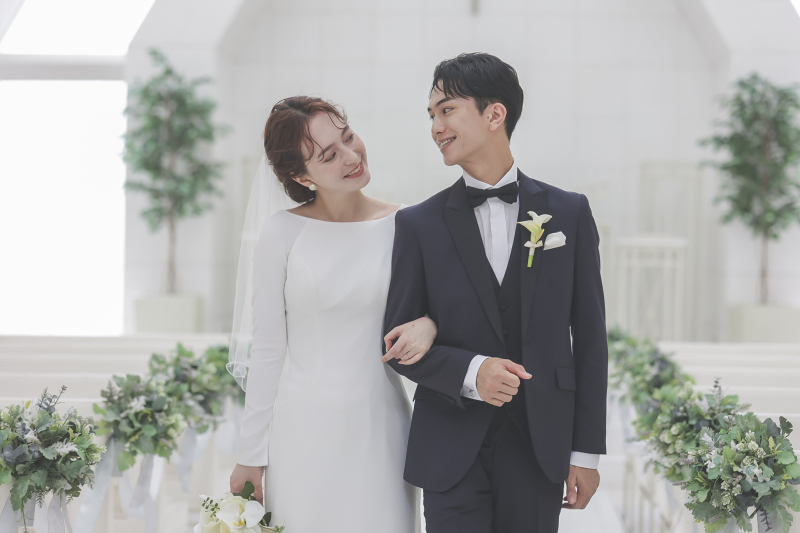 《洋装チャペル+館内》2スポット撮影*撮影+衣装+美容+データ+アルバム付◎