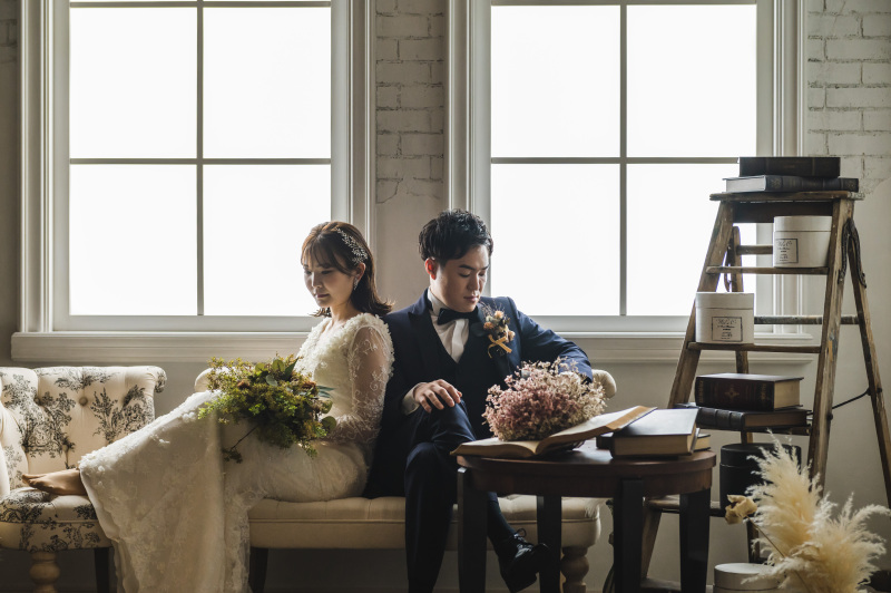 【平日限定!今がお得!】《洋装スタジオ》2点目衣装\93,500円→46,750円/撮影+衣装+美容+データ付き◎