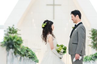 《洋装チャペル》貸切チャペルで30分撮り放題＊撮影＋衣装＋美容＋データ付きの充実内容◎26年1-2月の平日撮影限定