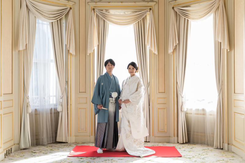 《庭園&貴賓館/和装ロケーションフォト》約100年の歴史を刻む邸宅・貴賓館で贅沢な撮影を*撮影+衣装+美容+データ付き◎平日限定