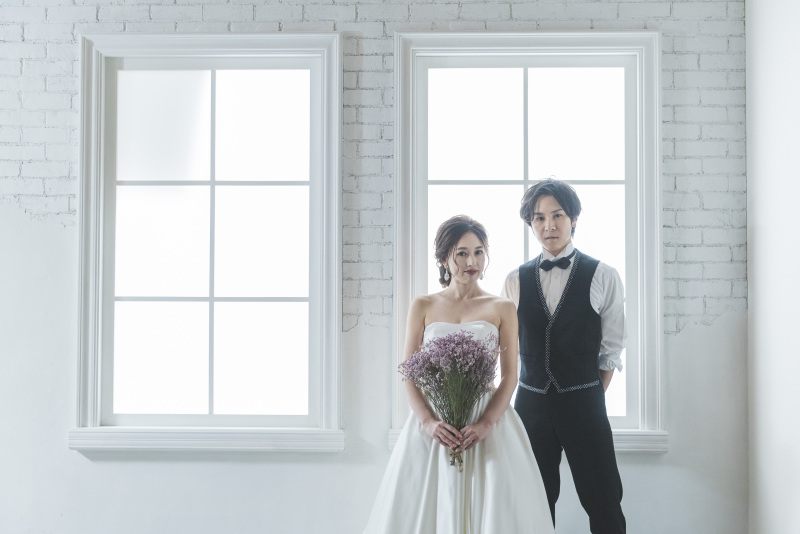 《ドレス&和装2着撮影プラン》平日限定!和装とドレスどちらにしようかお悩みの花嫁さん必見*撮影+衣装+美容+データ付の充実内容◎