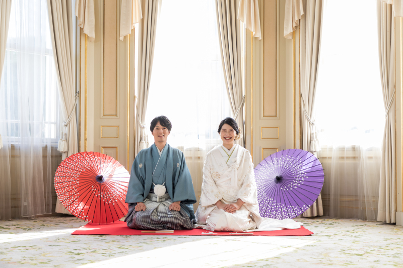 《庭園&貴賓館/和装ロケーションフォト》約100年の歴史を刻む邸宅・貴賓館で贅沢な撮影を*撮影+衣装+美容+データ付き◎平日限定