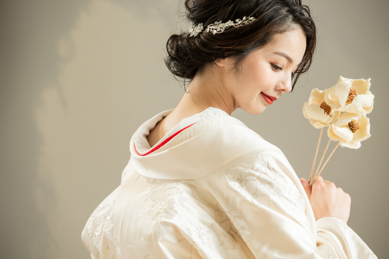 《ドレス&和装2着撮影プラン》平日限定!和装とドレスどちらにしようかお悩みの花嫁さん必見*撮影+衣装+美容+データ付の充実内容◎