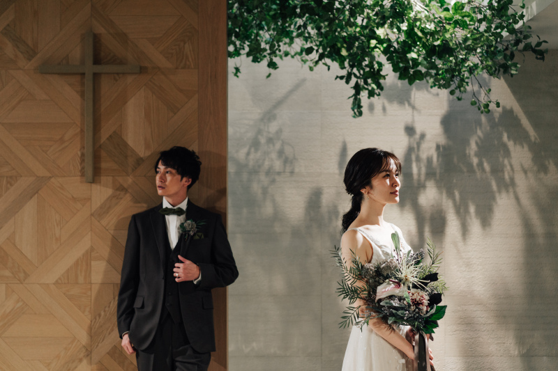 《洋装チャペル+館内》2スポット撮影*撮影+衣装+美容+データ付き◎