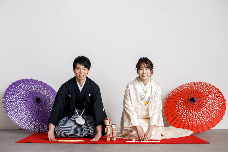 《和装スタジオ》予算重視の方必見★撮影+衣装+美容+データ付きの充実内容◎