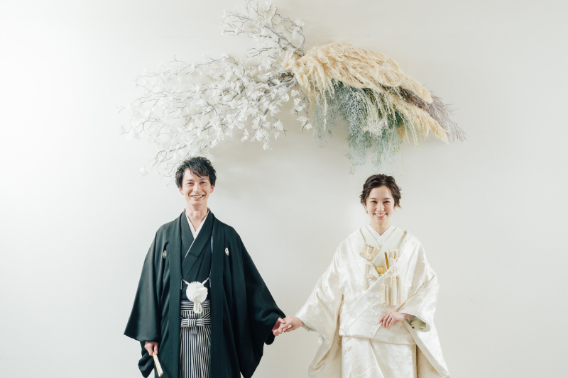 《ドレス&和装撮影》洋装のチャペル撮影&和装スタジオでフォトウェディング*撮影+衣装+美容+データ付の充実内容