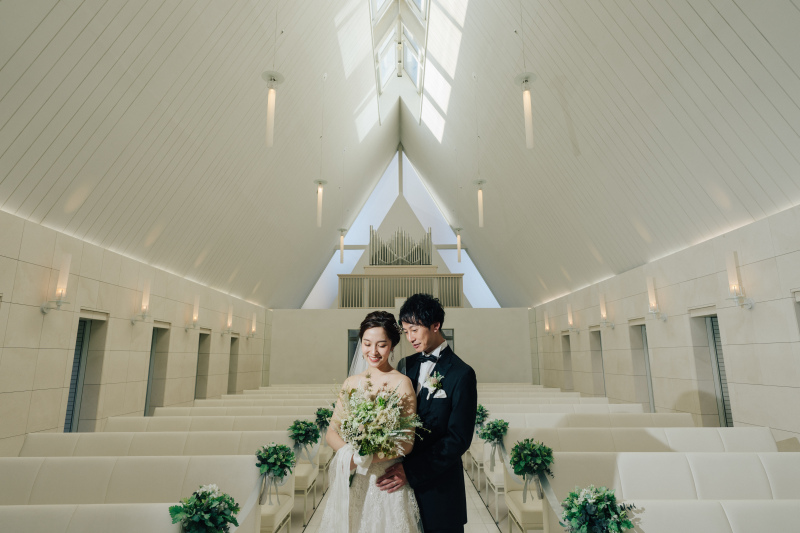 《洋装チャペル+館内》2スポット撮影\170,500円→136,400円/撮影+衣装+美容+データ付き!12月末までの平日限定