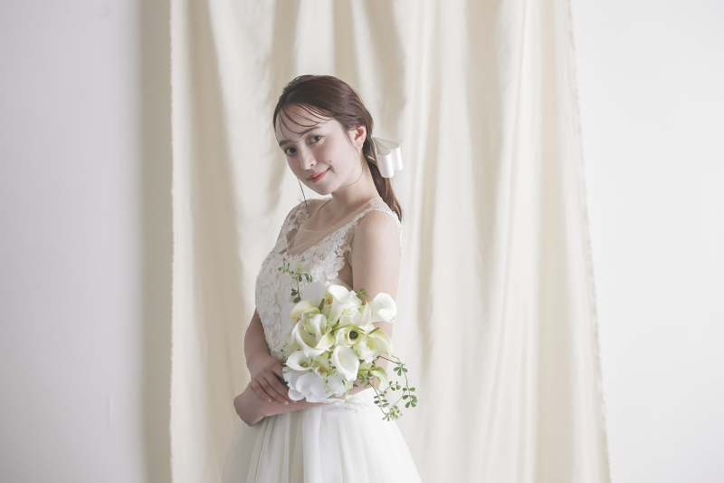 《ソロウェディング》全て揃って安心プラン*撮影+衣装+美容+データ付きの充実内容◎