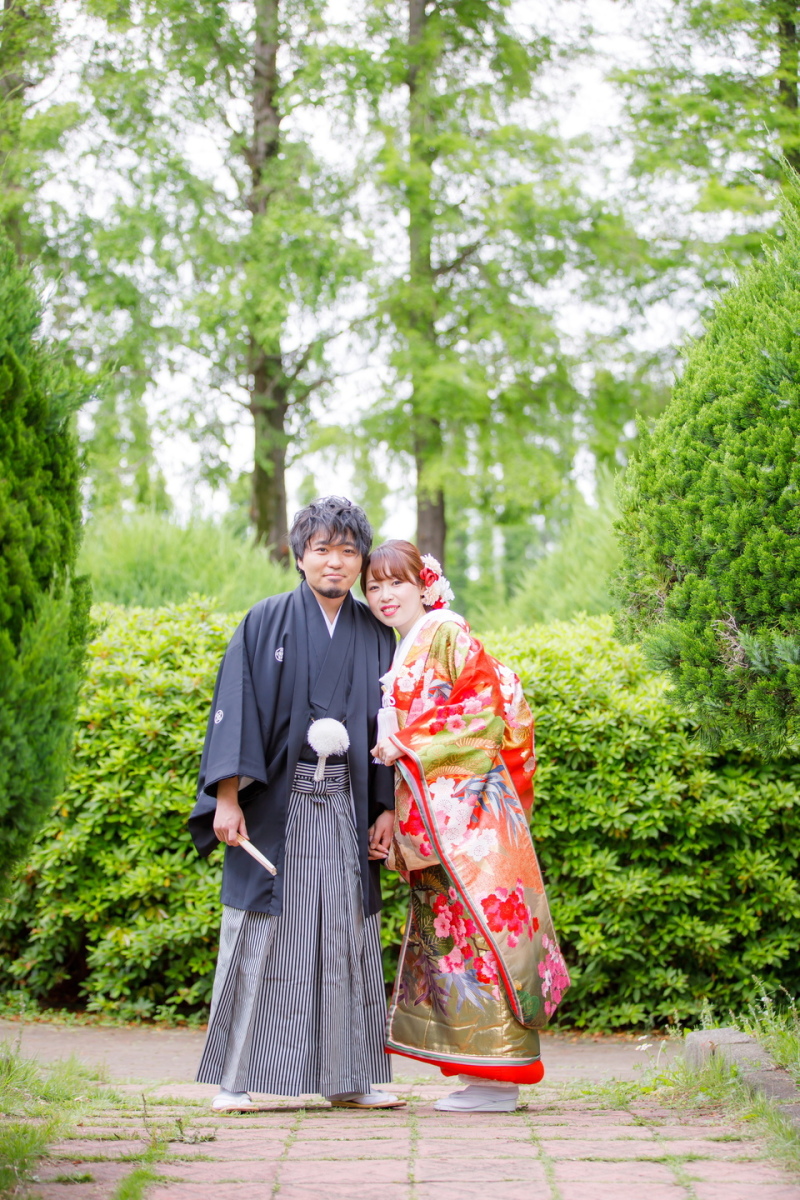 結婚式の、和装前撮りでございます!