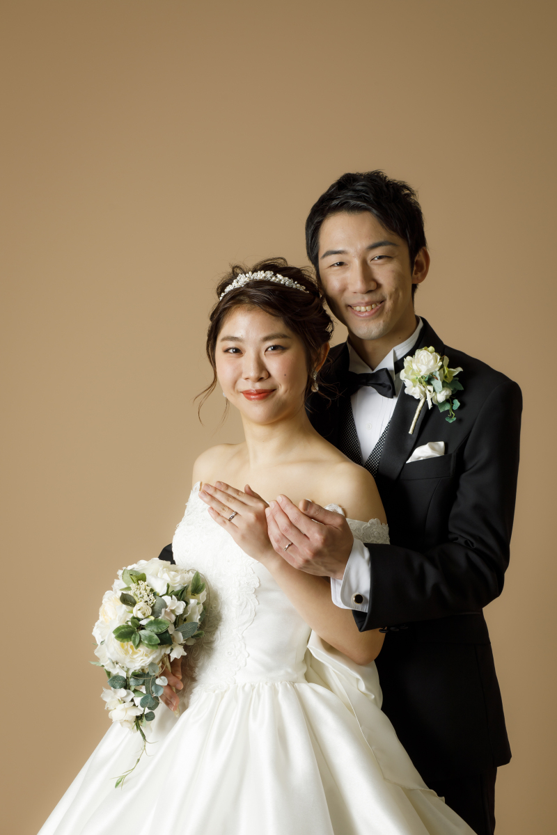 シンプル洋装撮影を