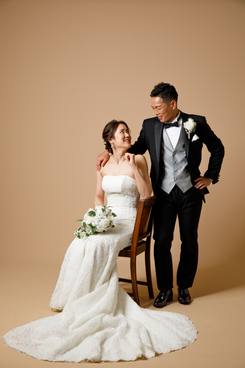 お二人の自然な仕草もすかさずキャッチ