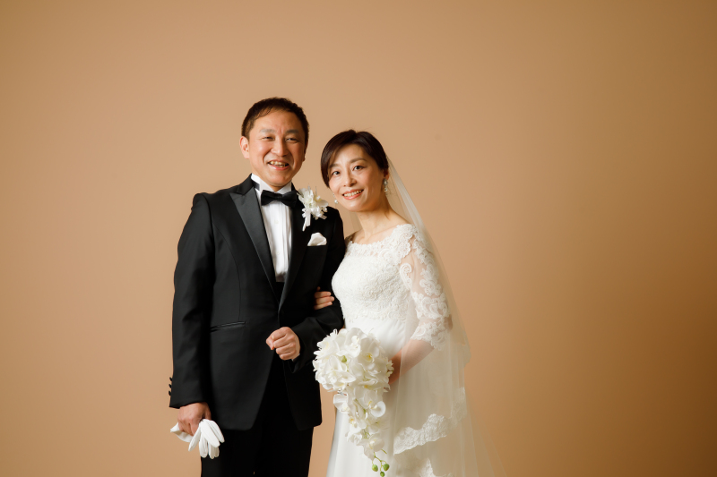 自然な微笑み、幸せが伝わります