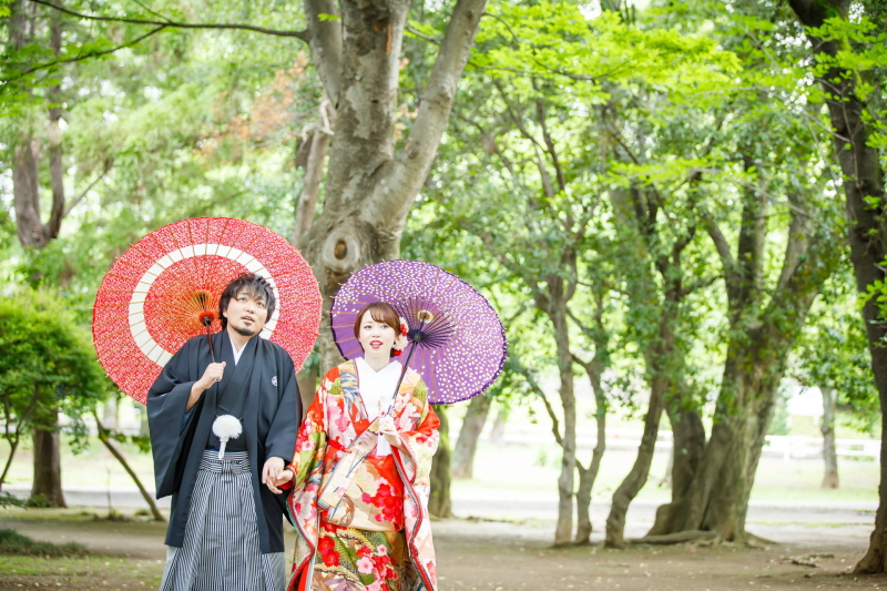水分補給も忘れずに、移動中もパチリ!
