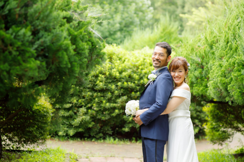 グリーンの中で思い切り自由に撮影