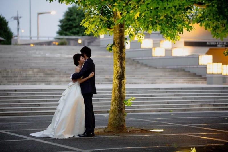 屋外も充実の劇場で・・・