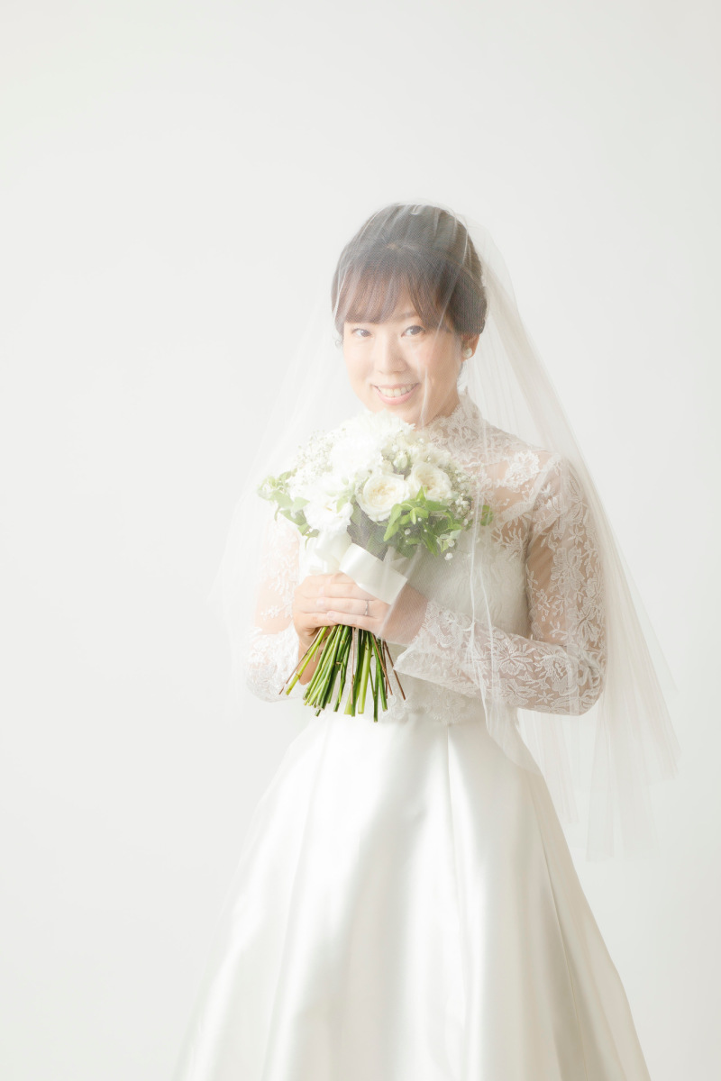 ベールも沢山デザイン豊富！