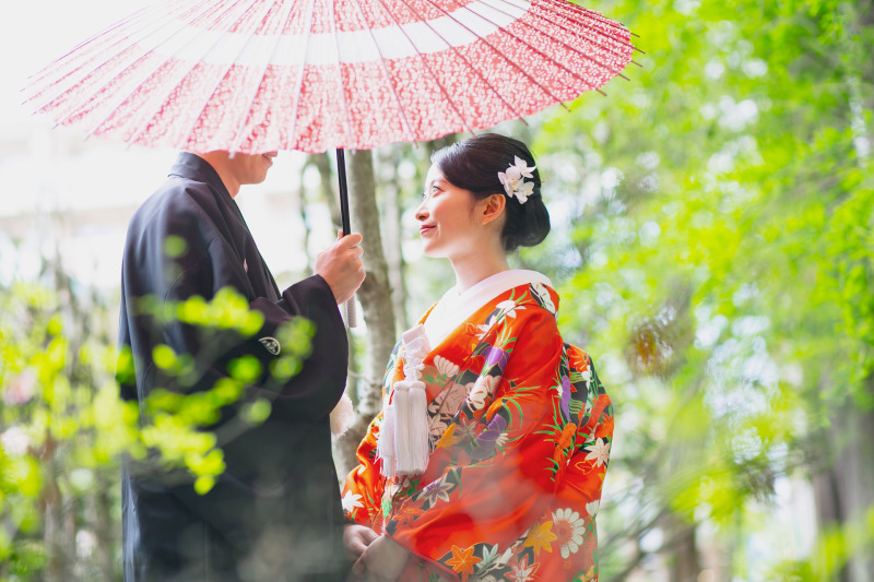 同檀つつじの森の中では、こんなシーンも・・・