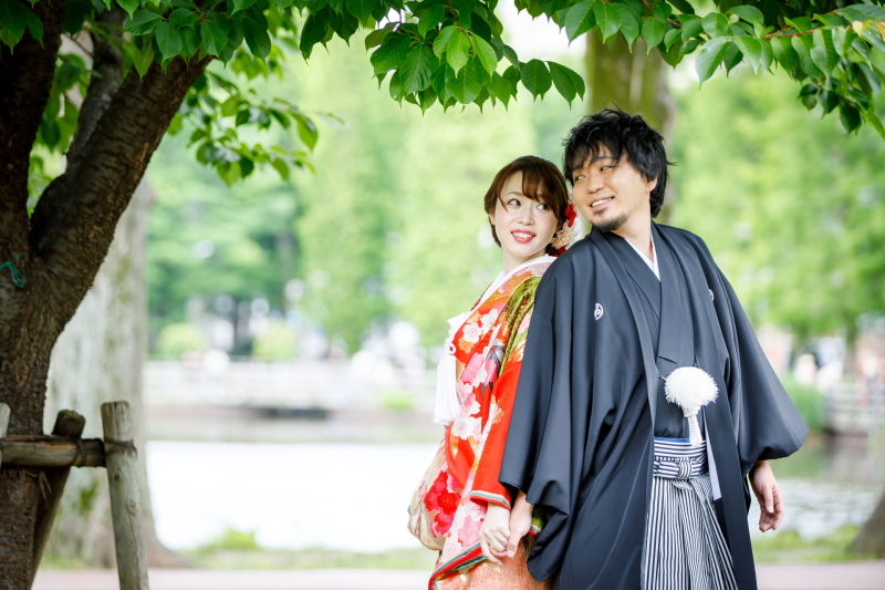 豊富なグリーン!爽やかな雰囲気で撮影!