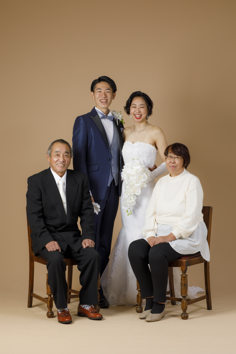 突然の集合写真から、計画的な集合写真まで可能