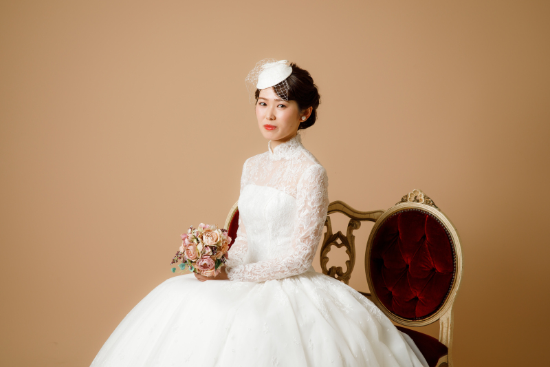 ヘッドドレスやアクセサリーもプラン内でレンタル可能