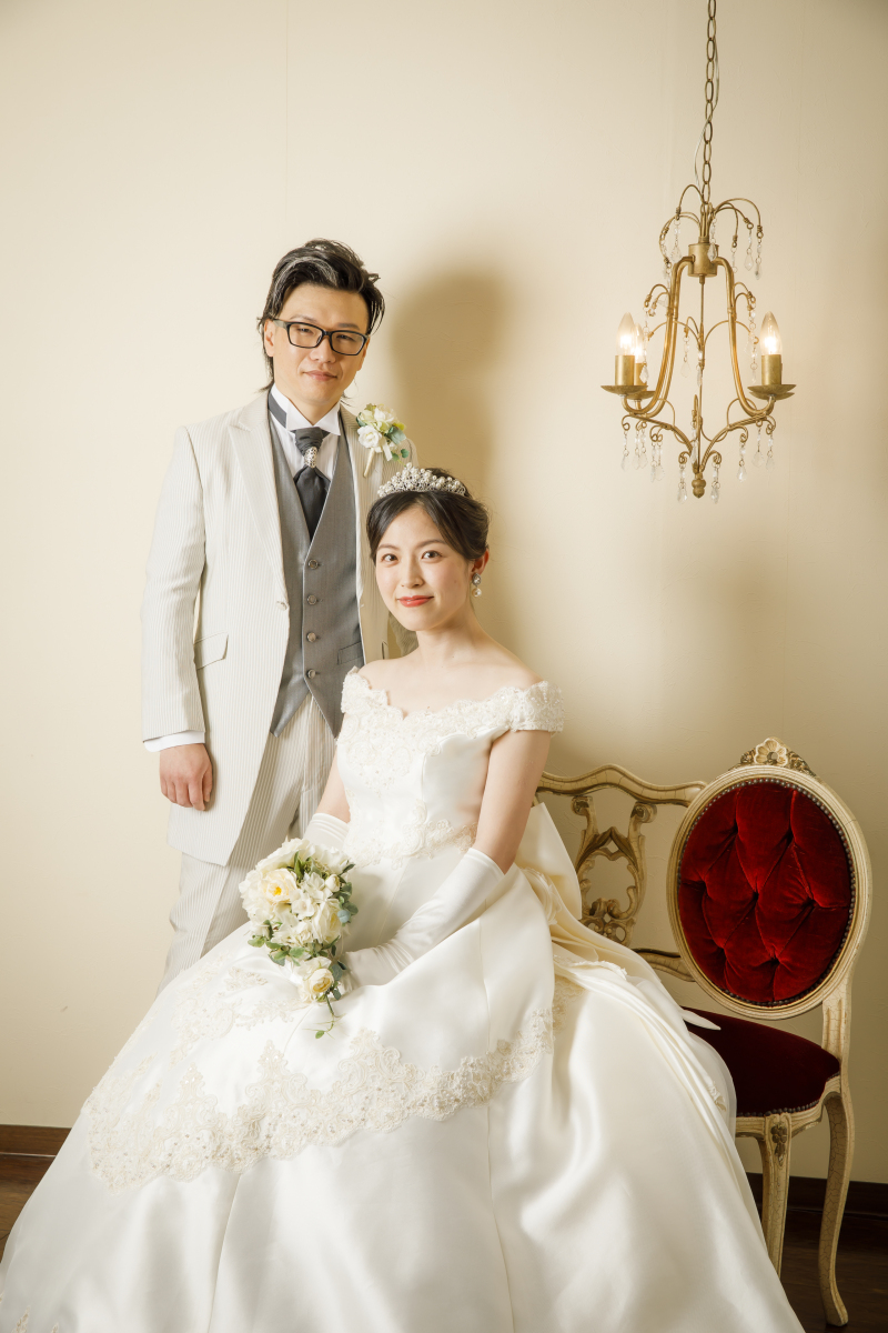 ドレス屋さんの写真館 フォトスタジオカインド_スタジオで撮影できる