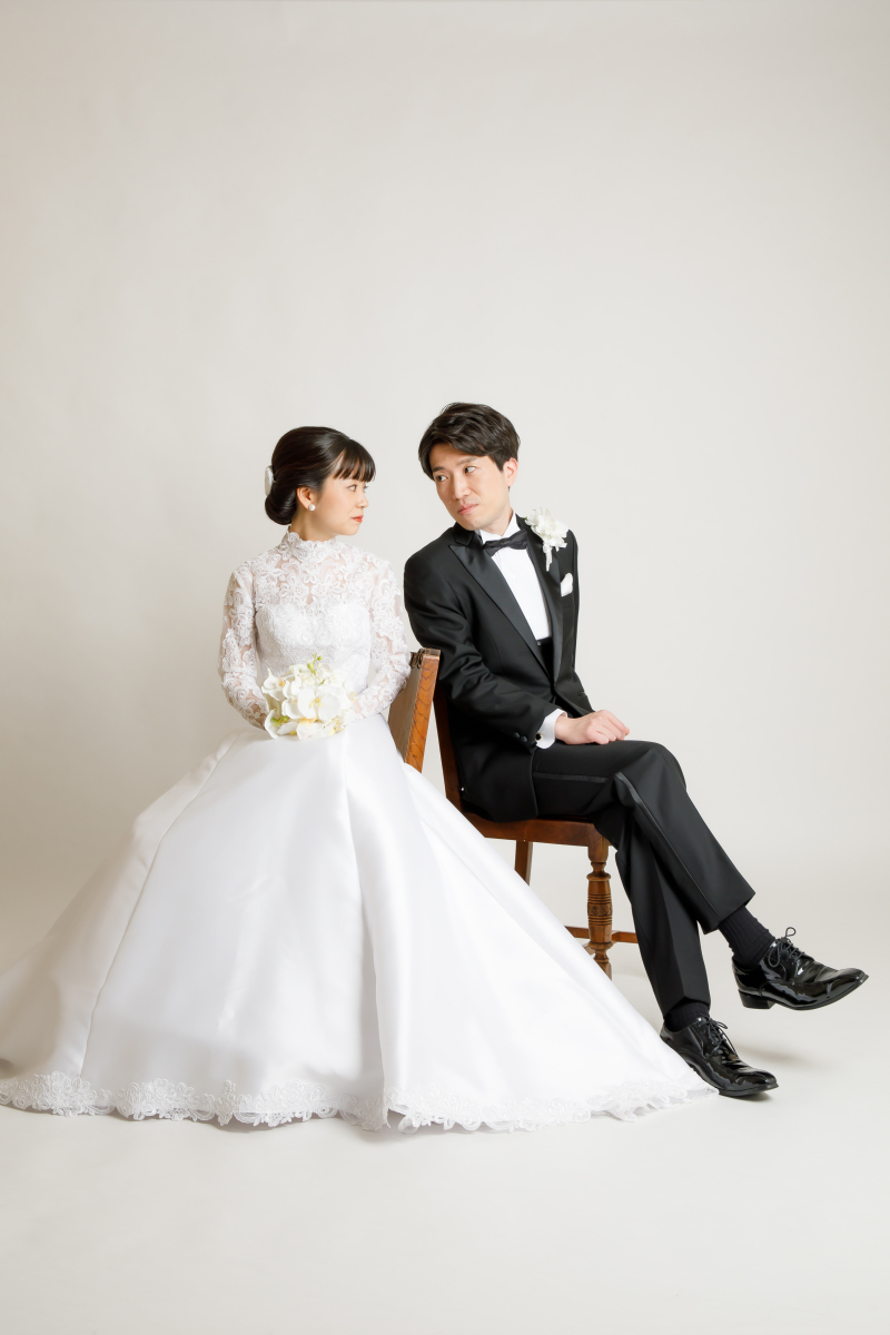 ドレス屋さんの写真館 フォトスタジオカインド_スタジオで撮影できる