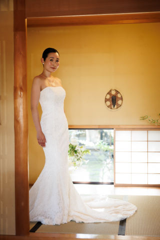 ドレス屋さんの写真館　フォトスタジオカインド_洋装ロケーション撮影