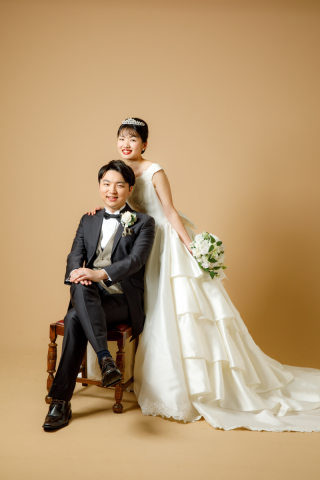 ドレス屋さんの写真館 フォトスタジオカインド_洋装スタジオ撮影